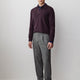 Tapered Pleated Tweed City Pants