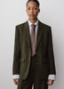 Relaxed-Fit Two-Button Blazer