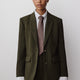 Relaxed-Fit Two-Button Blazer