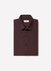 Slim Fit Woven Shirt with Stand Up Collar