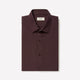 Slim Fit Woven Shirt with Stand Up Collar