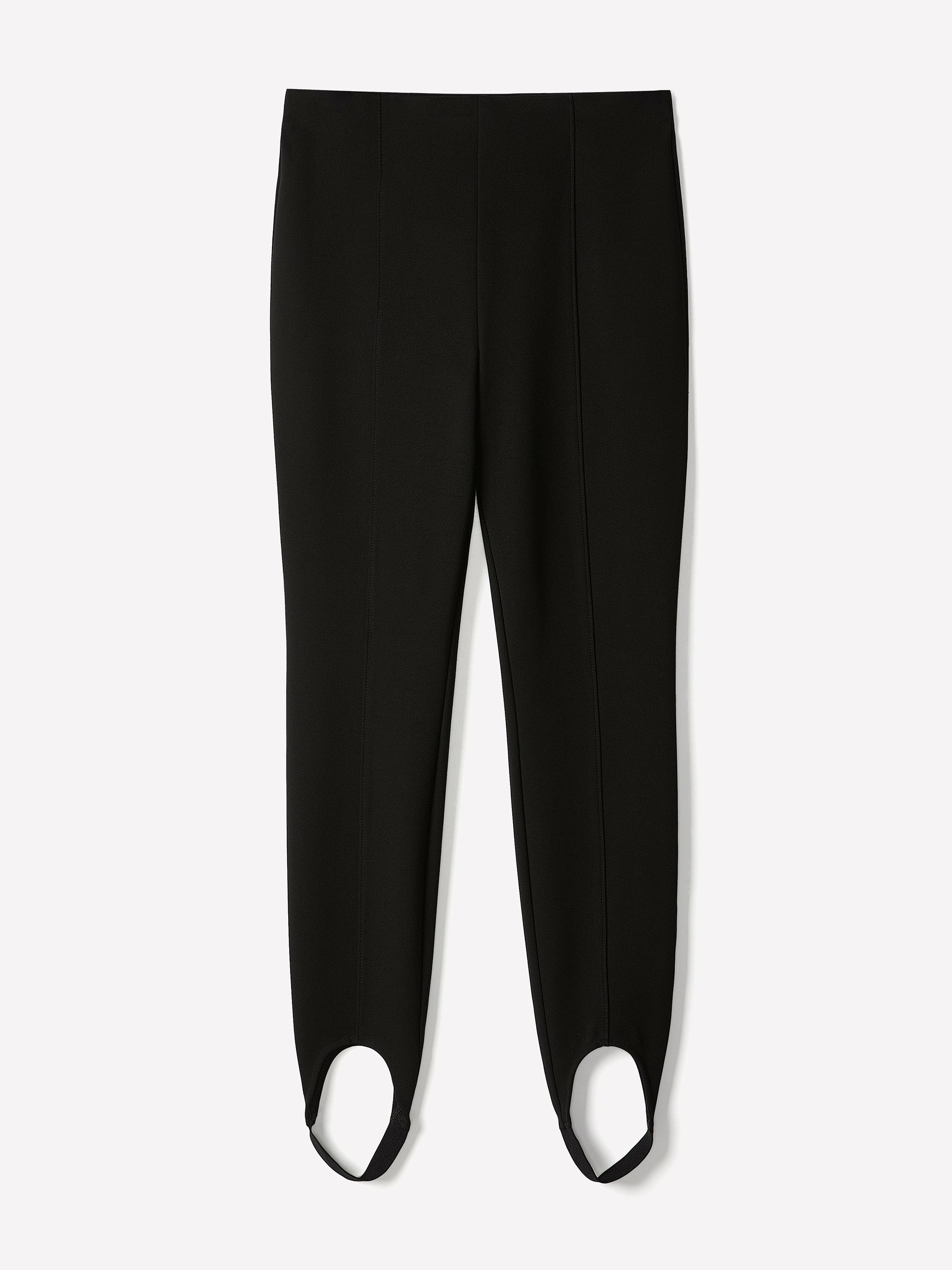 Stirrup Legging High Rise Stretch Viscose Blend