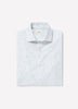 Slim Fit Cotton Blend Shirt with Floral Pattern