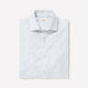 Slim Fit Cotton Blend Shirt with Floral Pattern