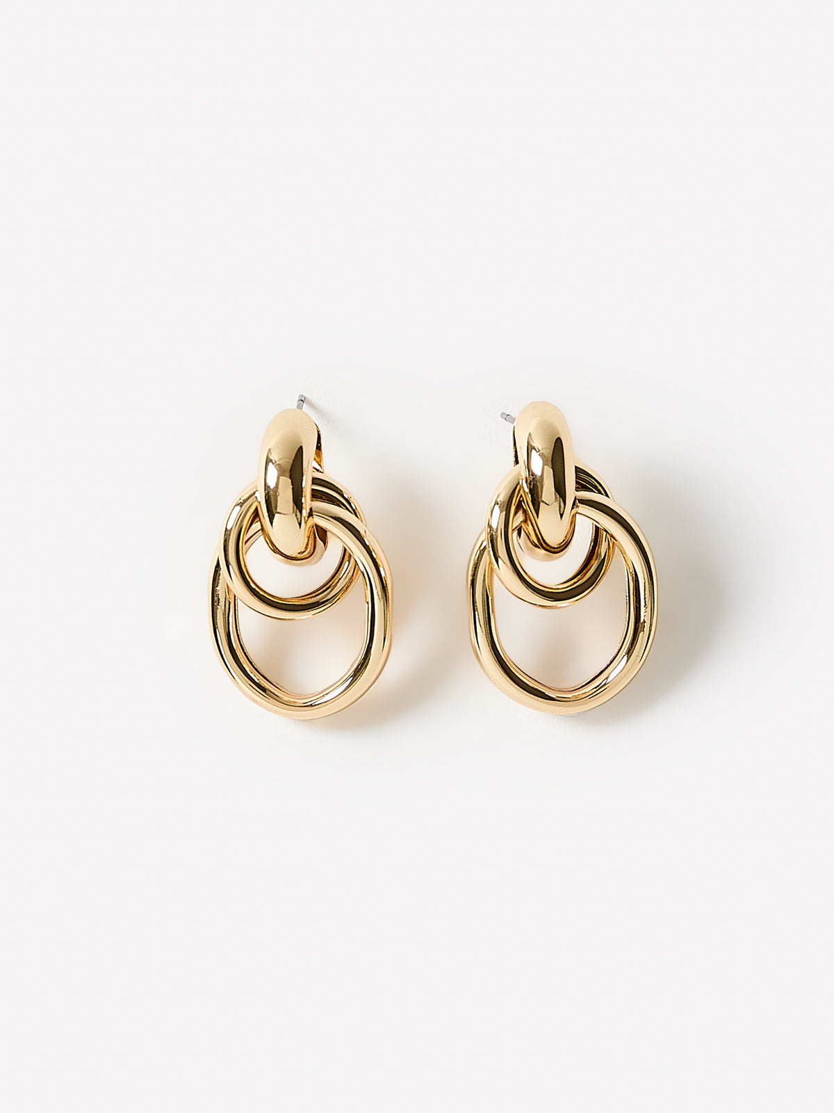 Statement Knocker Earrings Metal Accessory