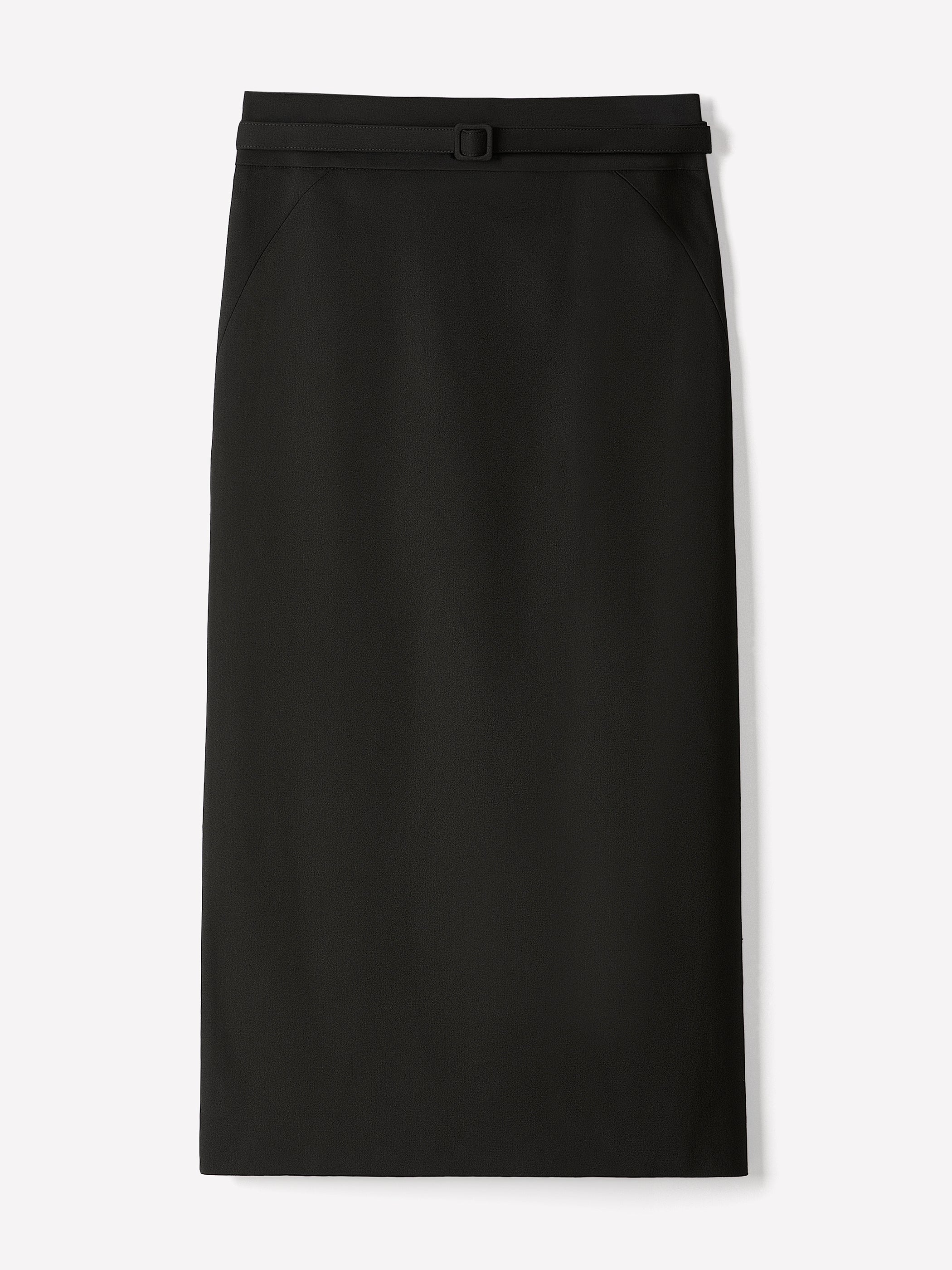 Woven Pencil Skirt High Density Cotton Blend