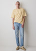 Oversized Short-Sleeve Crew-Neck Tee