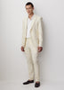 Slim Fit Stretch Linen Suit Pant