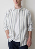 Striped Long-Sleeve Gauze Shirt