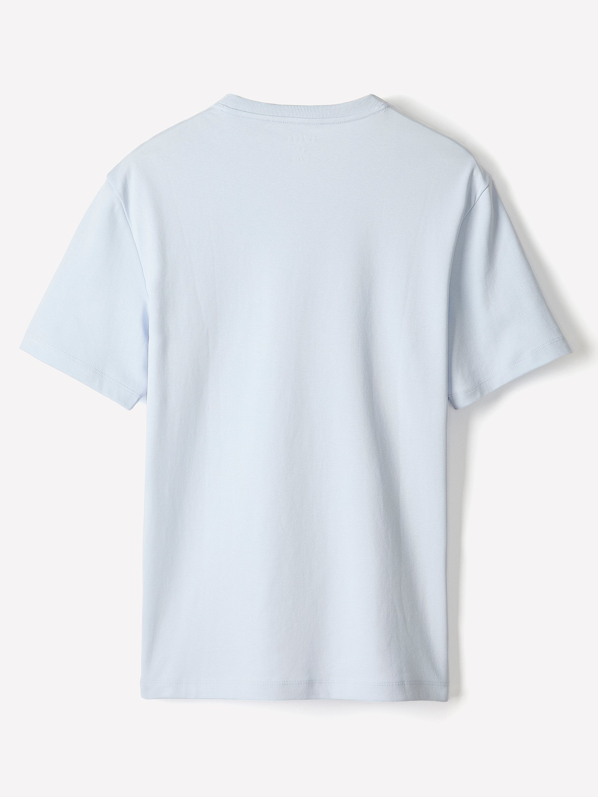 Solid Short-Sleeve Crew-Neck Tee