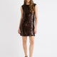 Sleeveless Mini Sequins Cocktail Dress