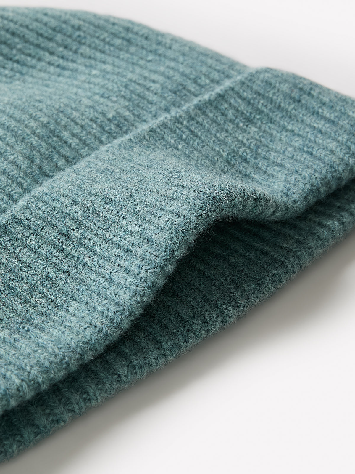 Men's Lambswool Knit Beanie Hat