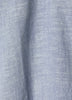 Woven Linen Blend Blouse Extended Sleeve