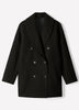 Double-Breasted Twill Coat