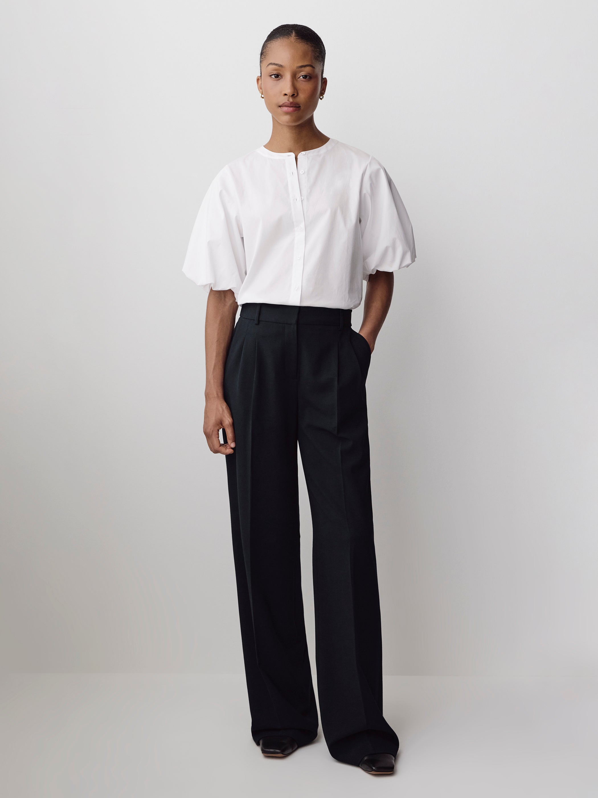 High-Rise Wide-Leg Pant