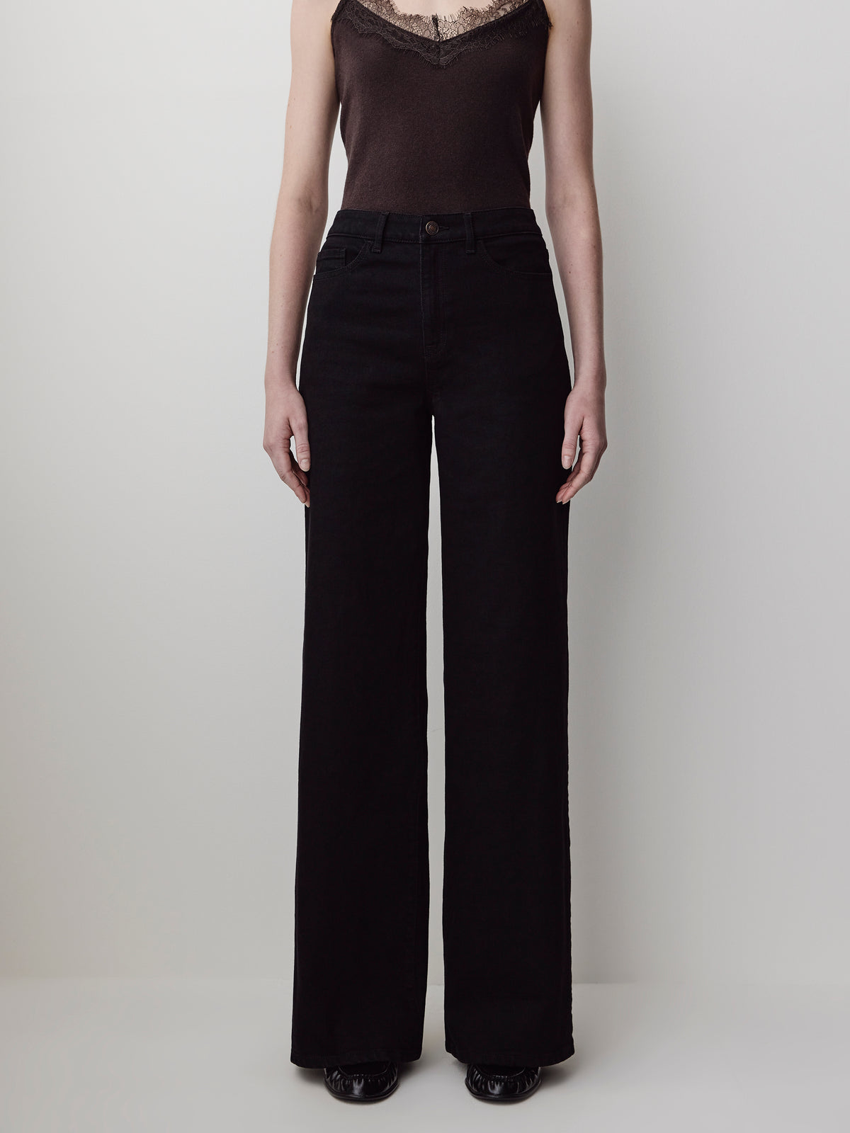 High-Rise Ultra-Wide-Leg Jeans