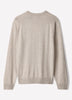 Men's Knit Crewneck Sweater Cotton Blend