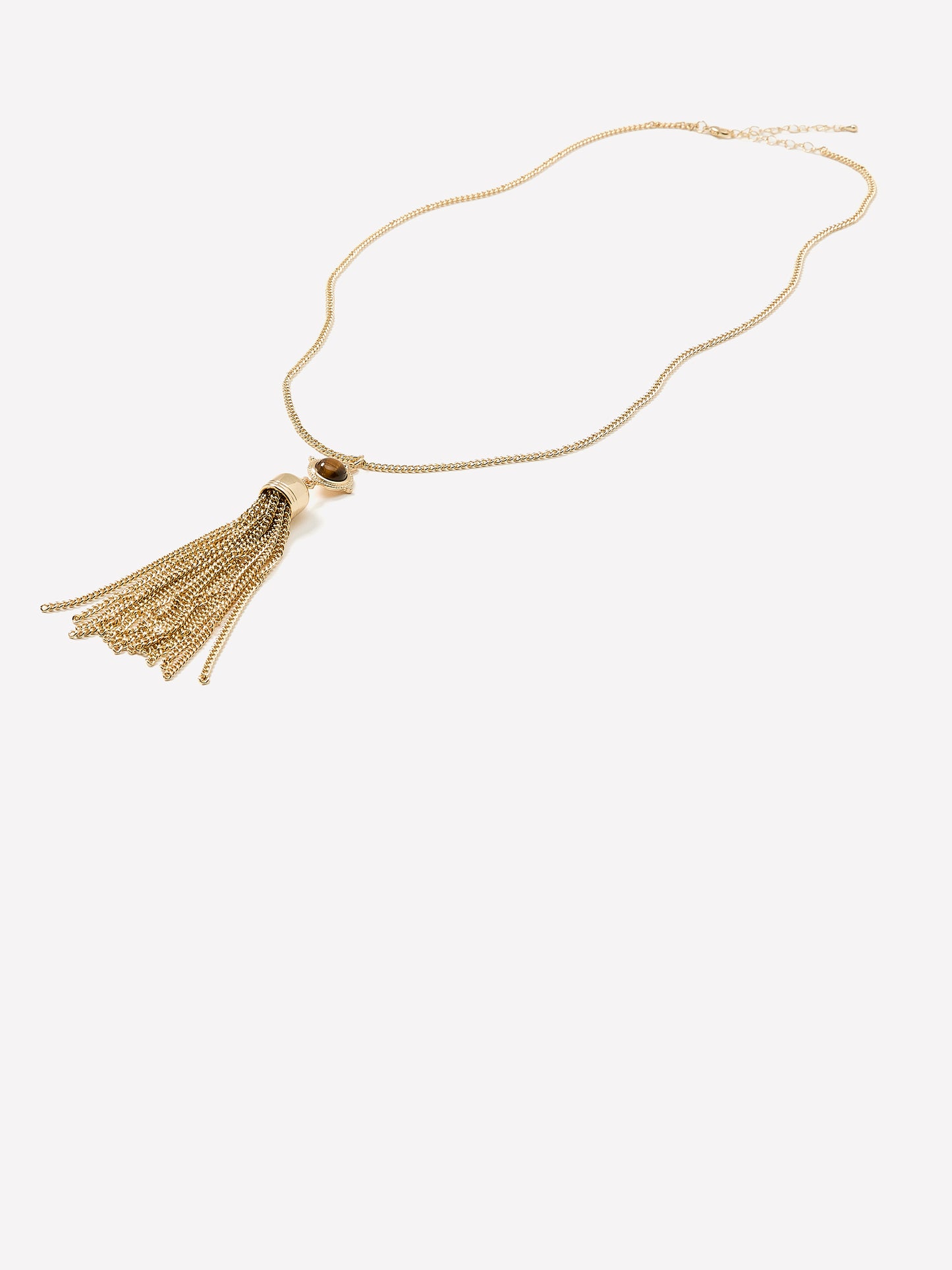 Long Necklace with Tassel
