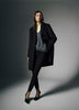 Classic Wool-Blend Three-Button Coat