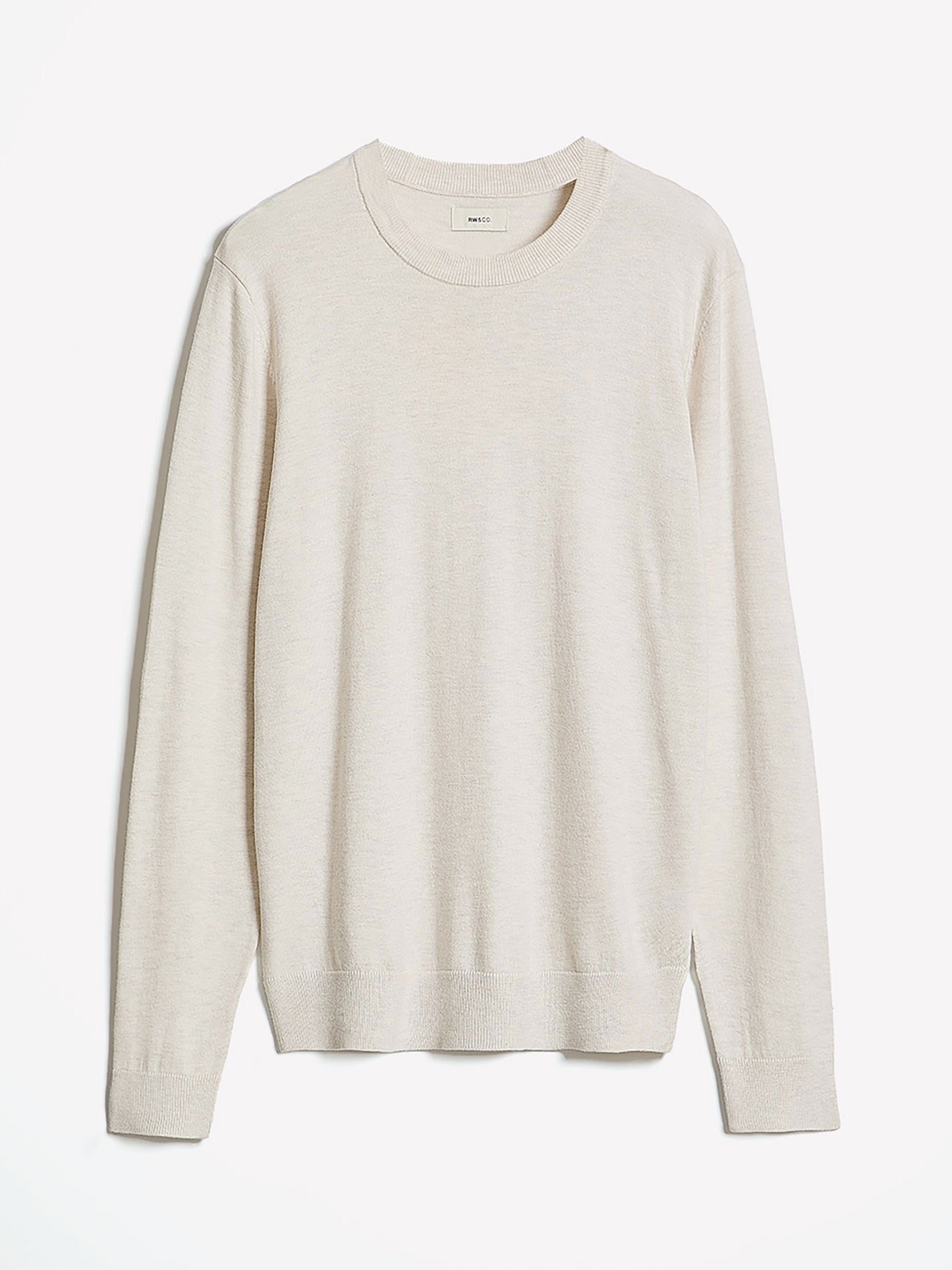 Long-Sleeve Crew-Neck Sweater