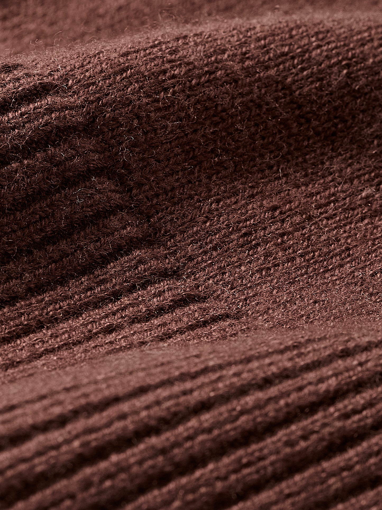 Wool-Blend Long-Sleeve Crew-Neck Cardigan