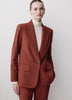Relaxed-Fit One-Button Blazer