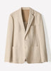 Slim Fit Knit Blazer