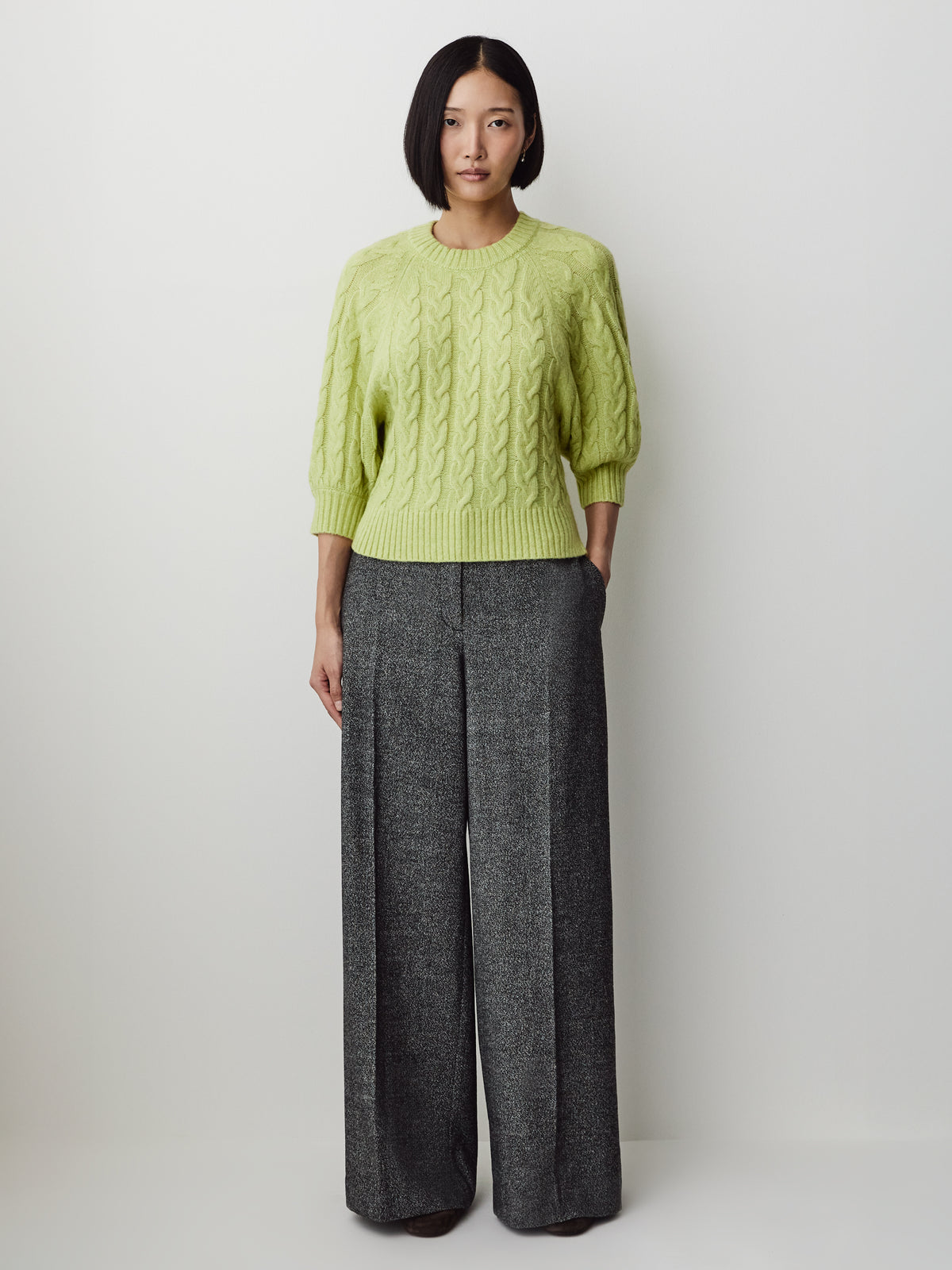 Cable Knit Feminine Pullover