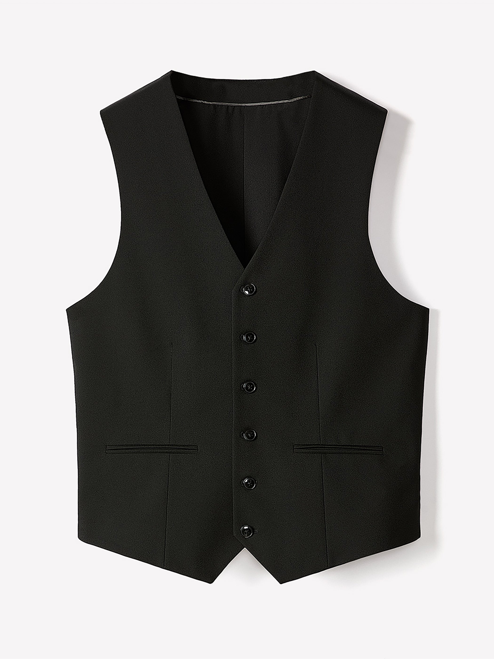 Black Suit Vest