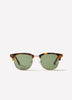 Plastic Clubmaster Sunglasses Acetate Frame