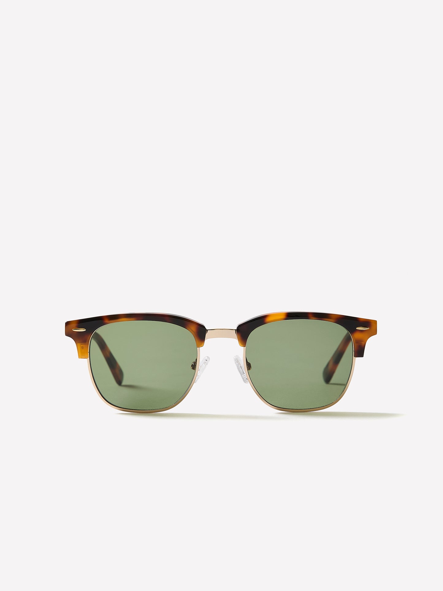 Plastic Clubmaster Sunglasses Acetate Frame