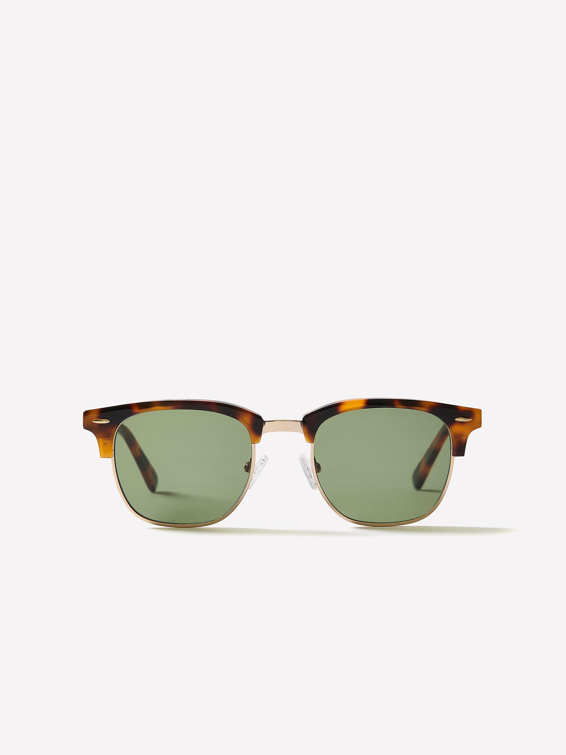 Plastic Clubmaster Sunglasses Acetate Frame