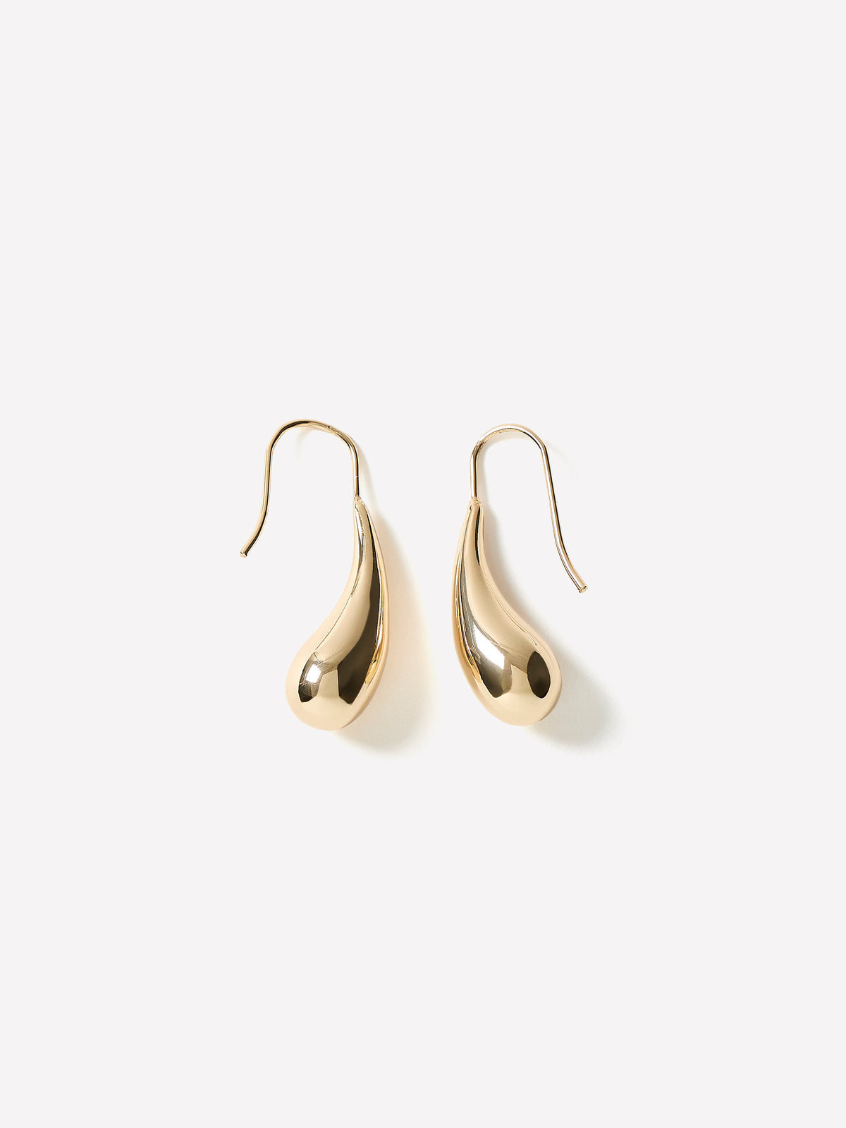 Pendant Earrings Sculptural Design Metal