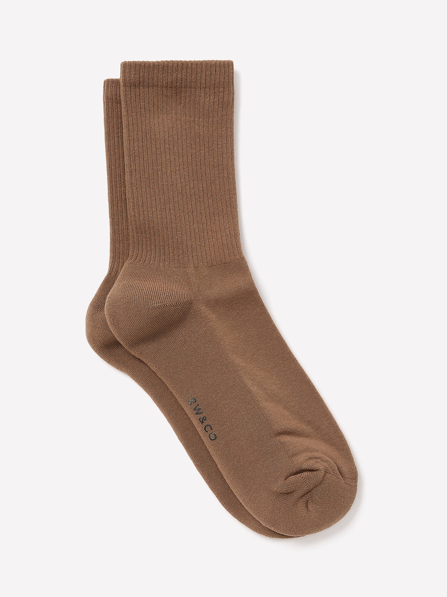 Solid Low Crew Socks