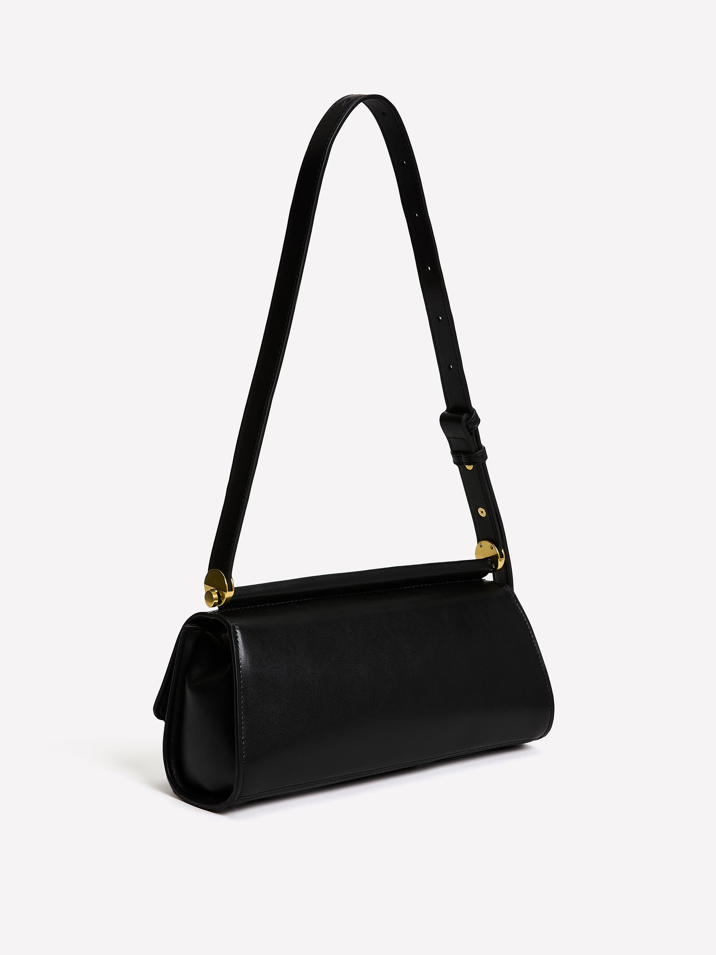 Faux Leather Shoulder Bag
