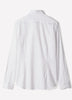 Slim Fit Cotton Shirt Brown Micro Geo