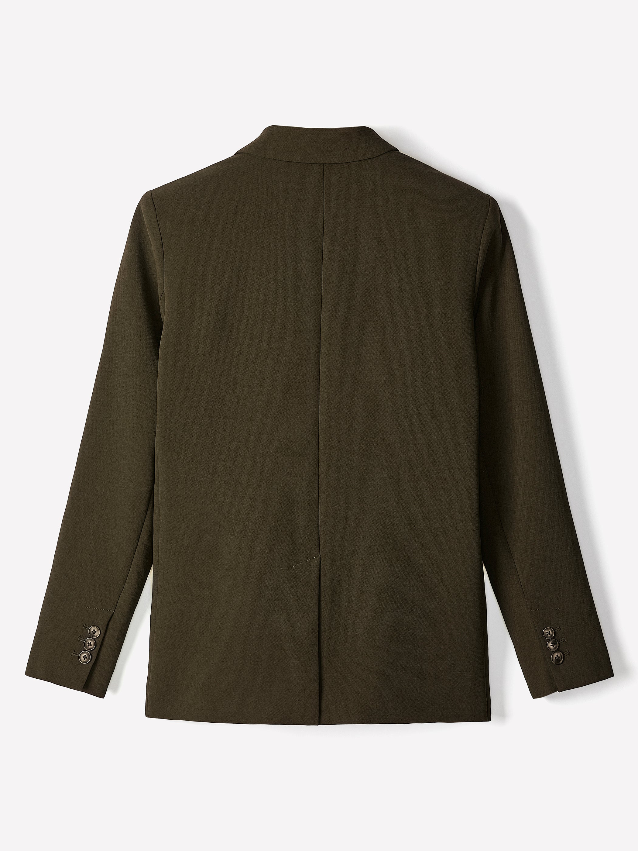 Relaxed-Fit Two-Button Blazer