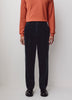 Woven Loose Fit Pleated Corduroy Pant