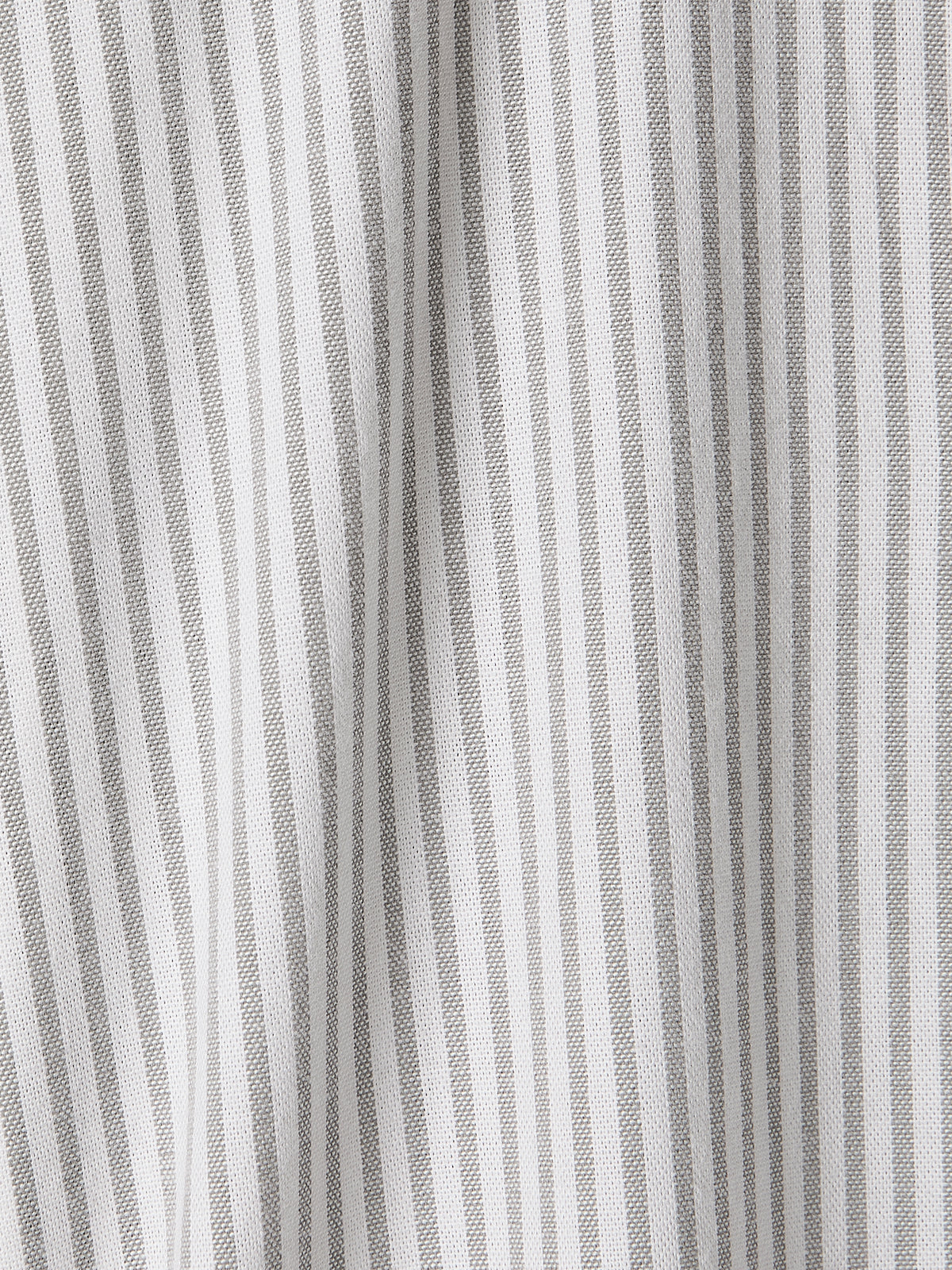 Striped Cropped Oxford Shirt