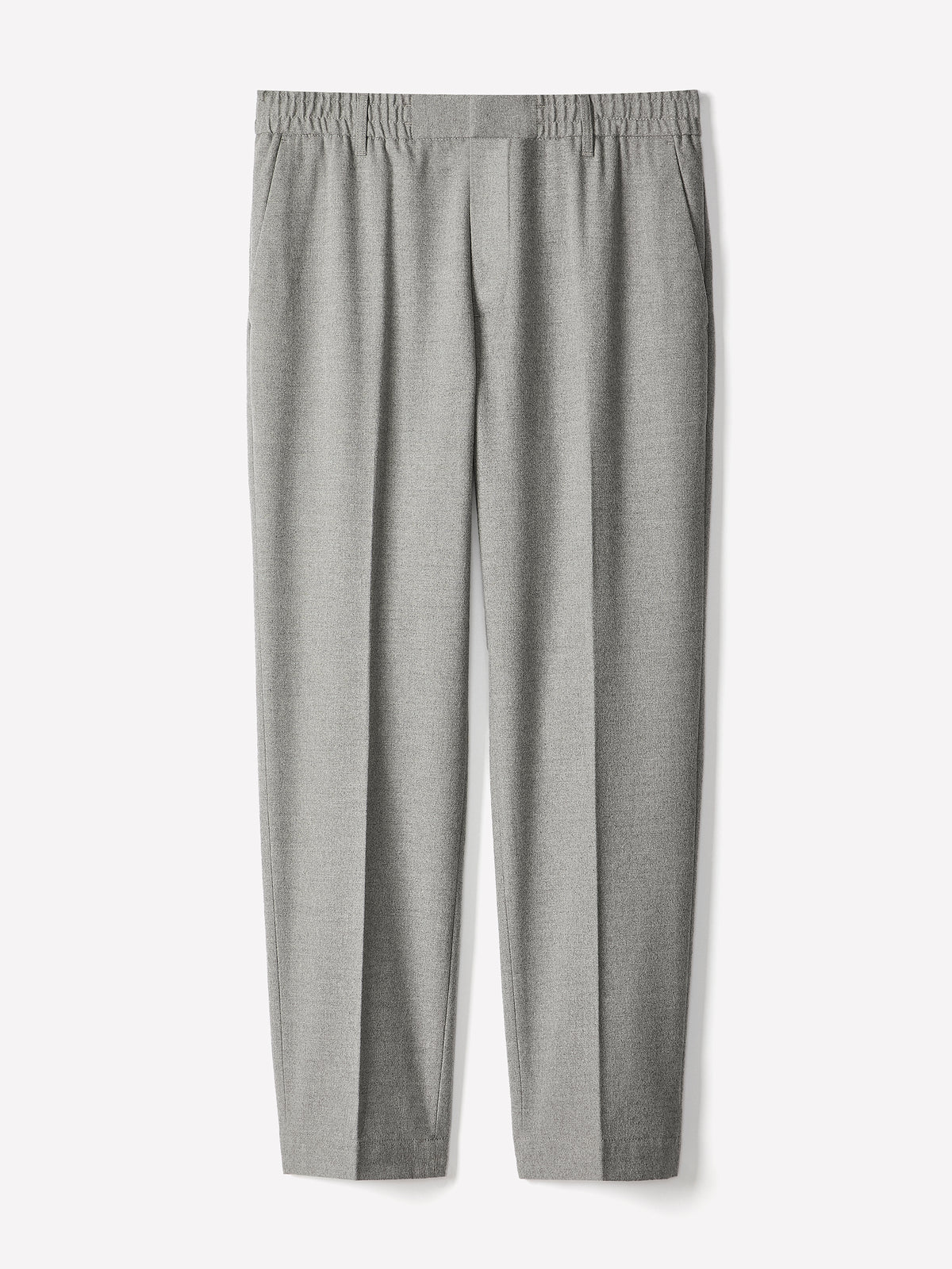 Tailored-Fit Brushed-Knit Pant
