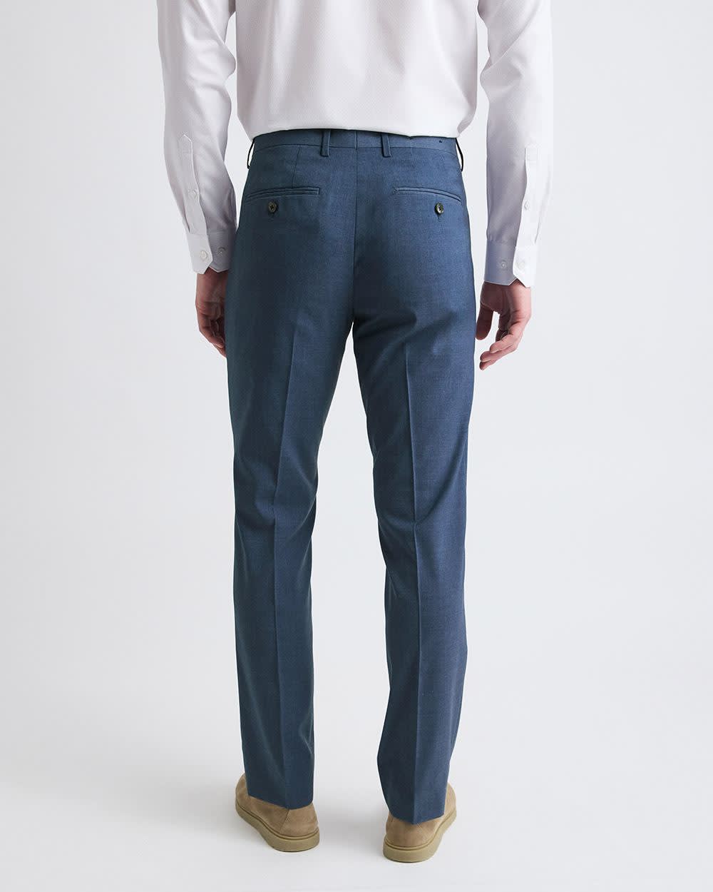 Slim Fit Blue Suit Pant