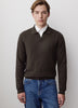 Men's Knit Cotton Blend Sweater