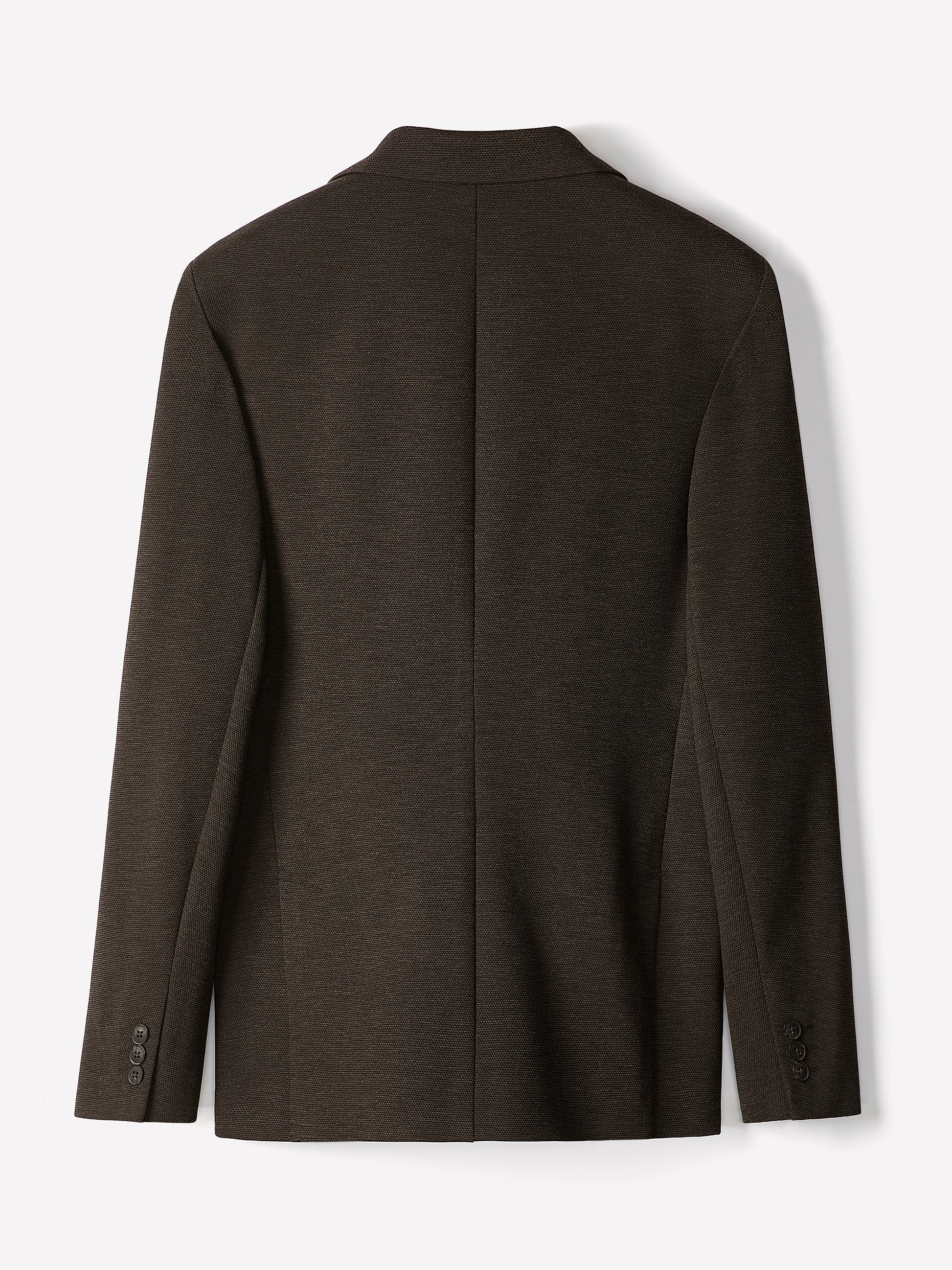 Slim Fit Knit Blazer