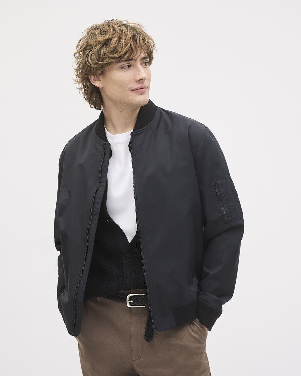 Veste Aviateur en Sergé Uni