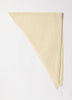 Knit Scarf Mercerized Merino Wool Triangle Neckerchief