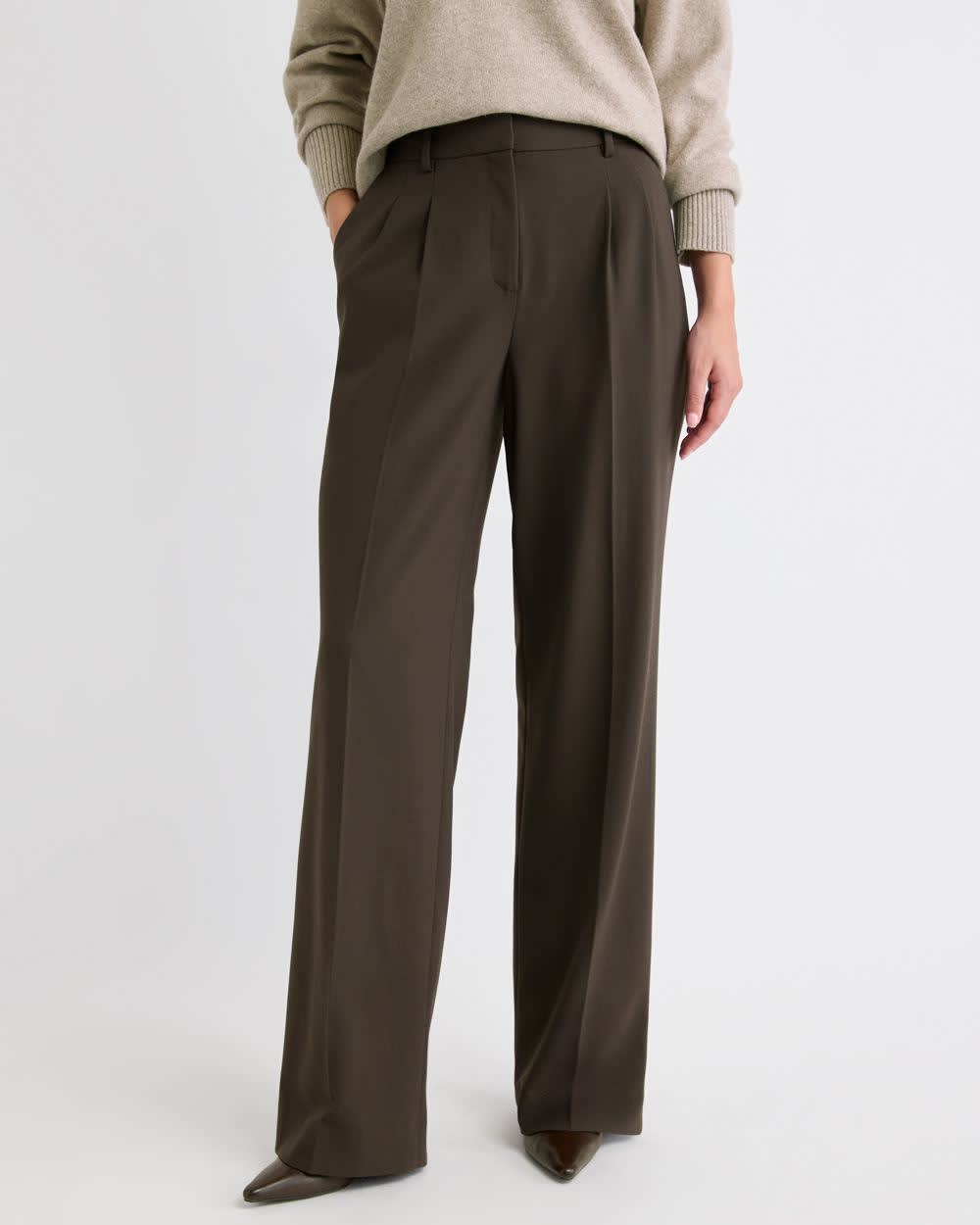 High-Rise Wide-Leg Pant