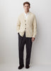 Long-Sleeve V-Neck Cardigan with Neps