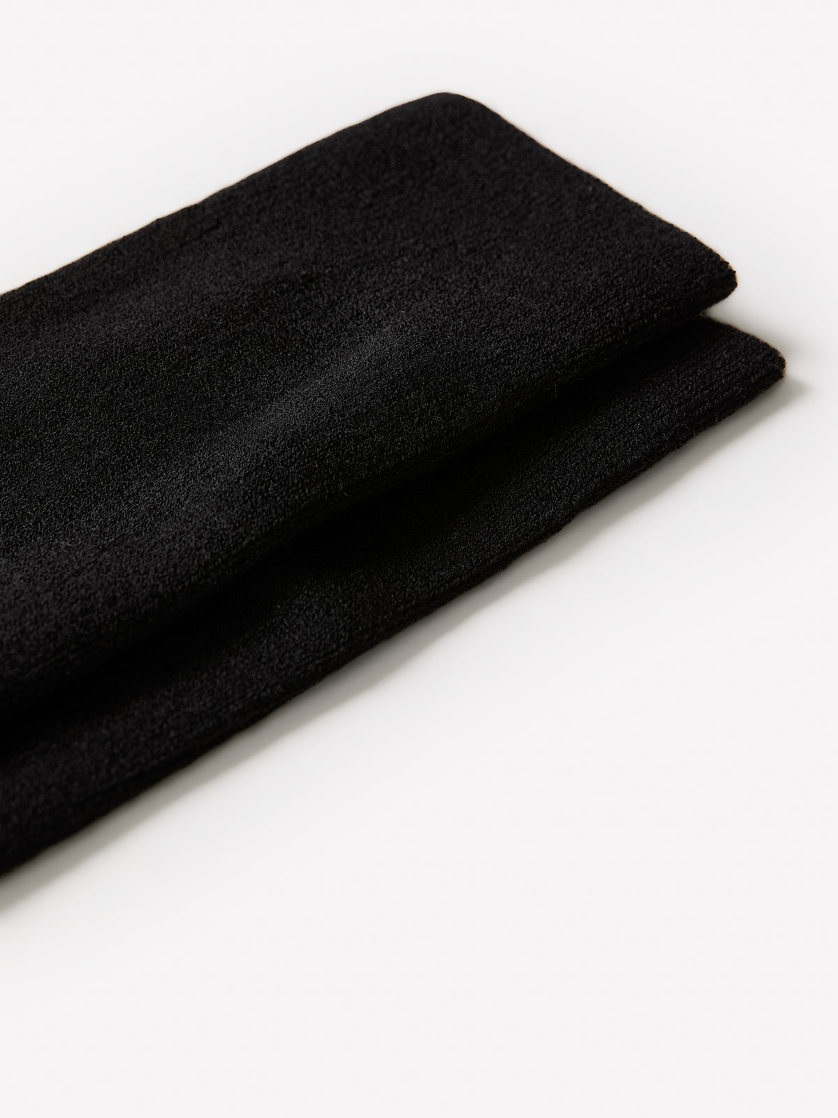 Knee High Merino Blend Rib Socks