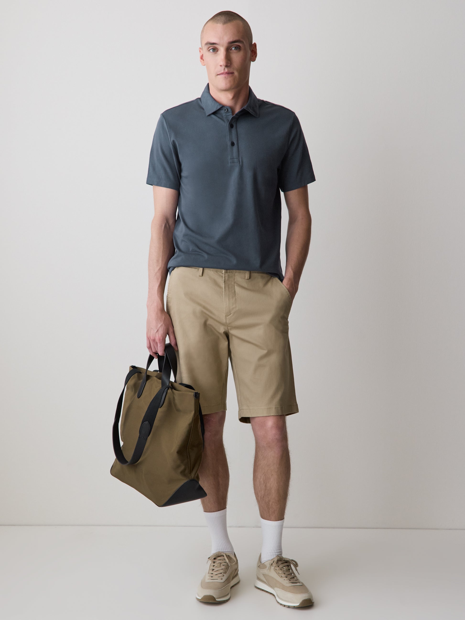 Short-Sleeve Supima (R) Cotton Polo
