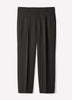 Wide-Leg Pleated Dress Pant